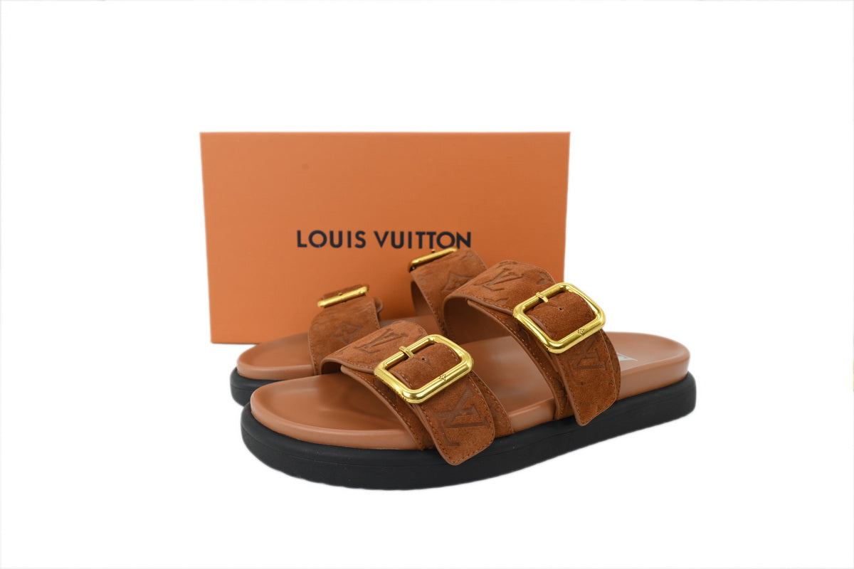 Louis Vuitton Bom Dia Slide Sandals