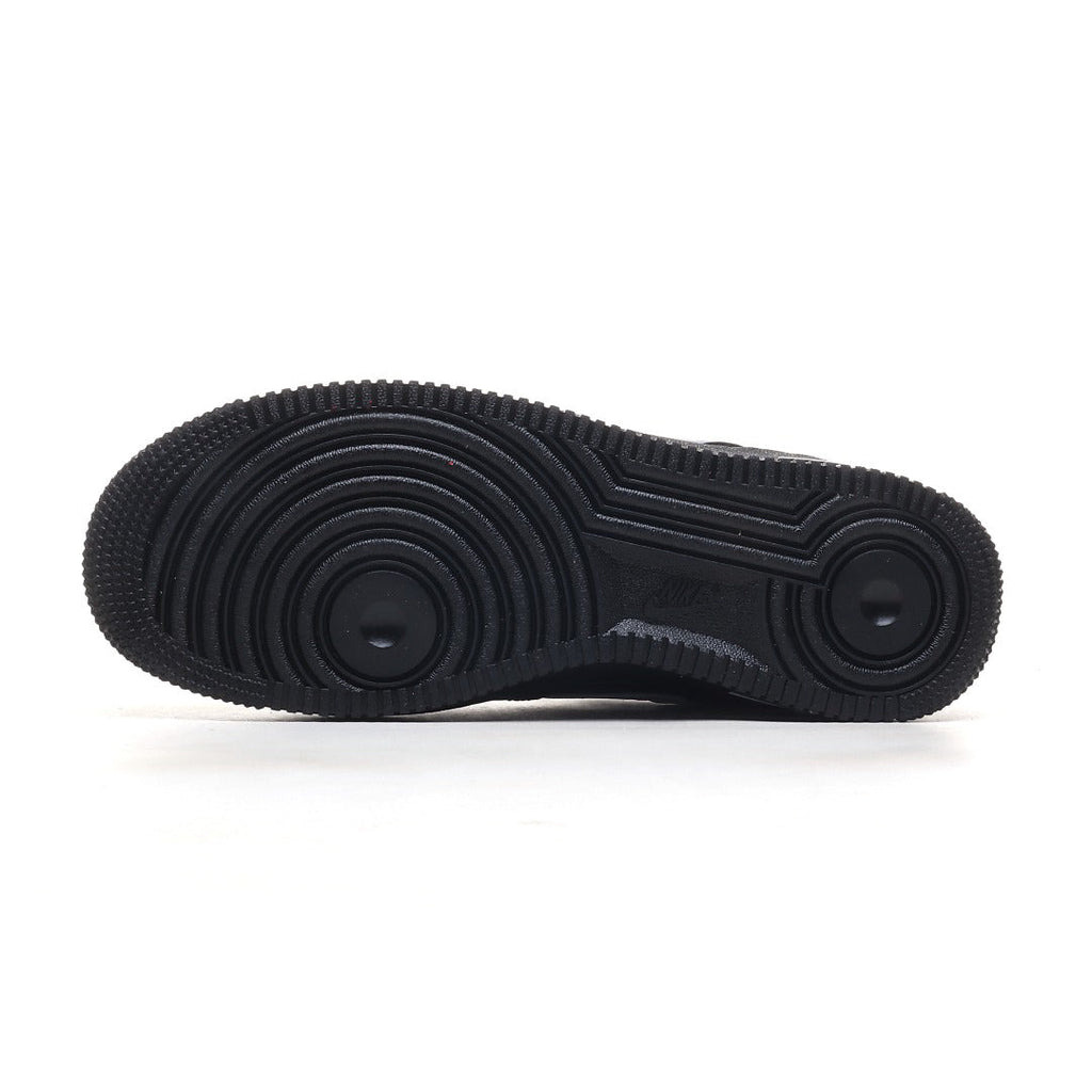 Nike Air Force 1 '07 Low Men's 'Black / White' – Premium Leather Sneaker