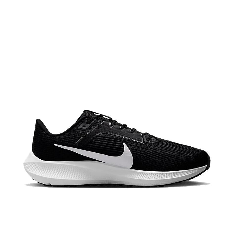 Nike Air Zoom Pegasus 40 – Black / White Mesh Running Sneakers