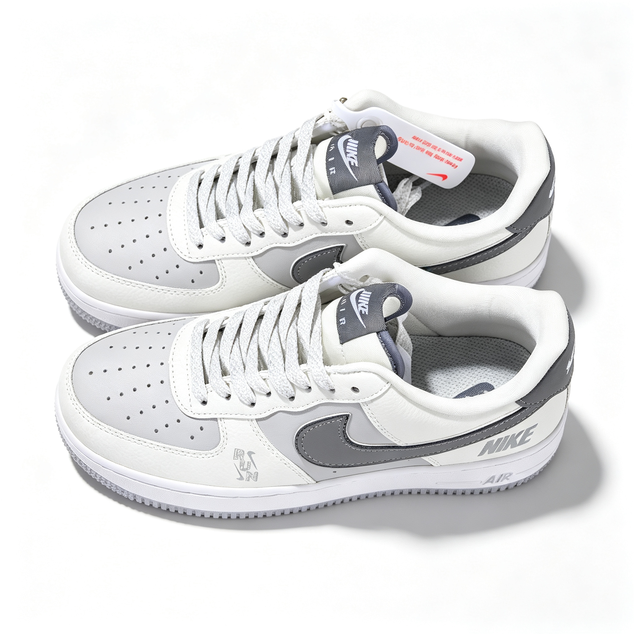 Nike Air Force 1 '07 Low – White & Cool Grey | Classic Unisex Sneakers