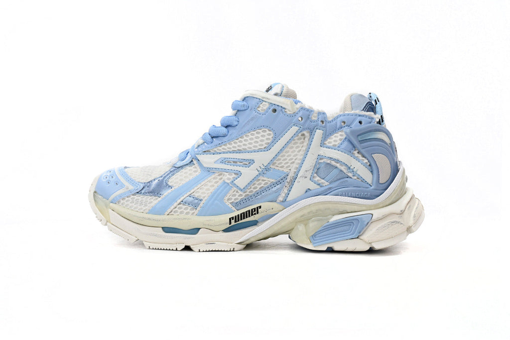 Balenciaga Runner Sneaker – Distressed Low-Top