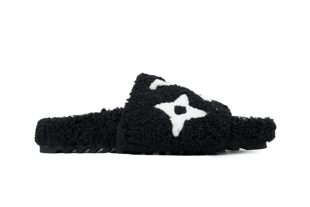 Louis Vuitton Teddy Slide Sandals【Black】
