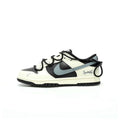 Nike Dunk Low Custom Deconstructed — Off-White / Black / Grey