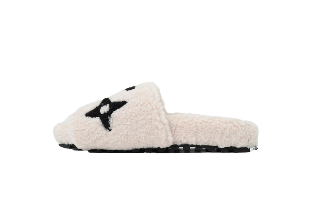 Louis Vuitton Teddy Slide Sandals【White】