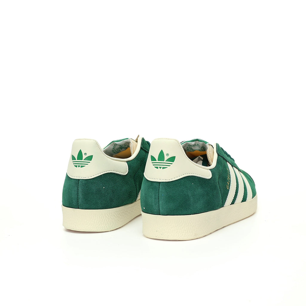 Adidas Originals Gazelle – Green / Off-White Suede Low-Top Sneakers
