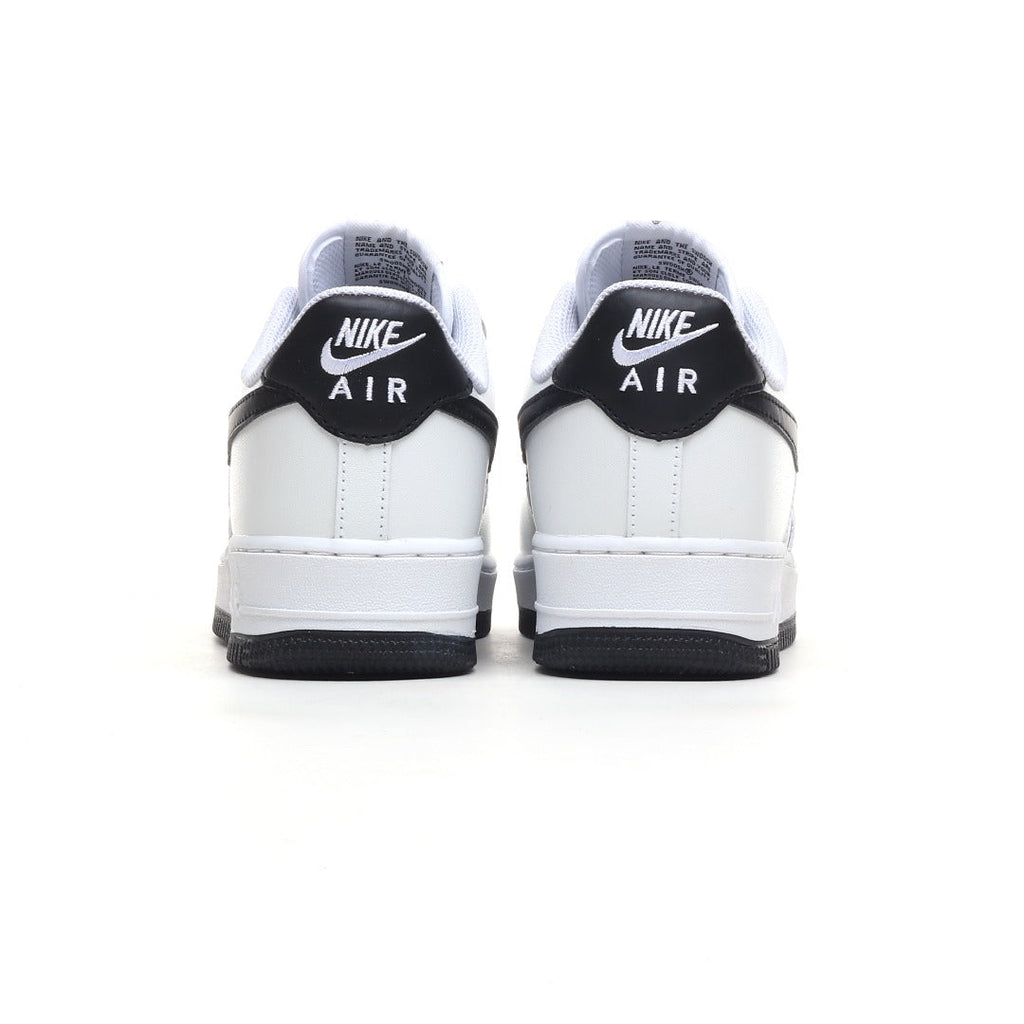 Nike Air Force 1 '07 Low – White/Black Leather Sneakers