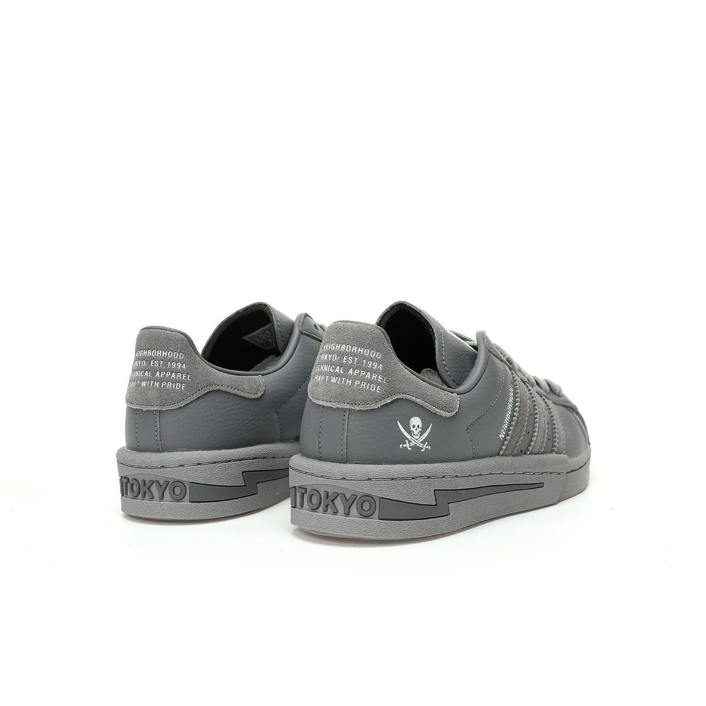 Adidas Originals Superstar Neighborhood – Grey Leather Low-Top Sneakers