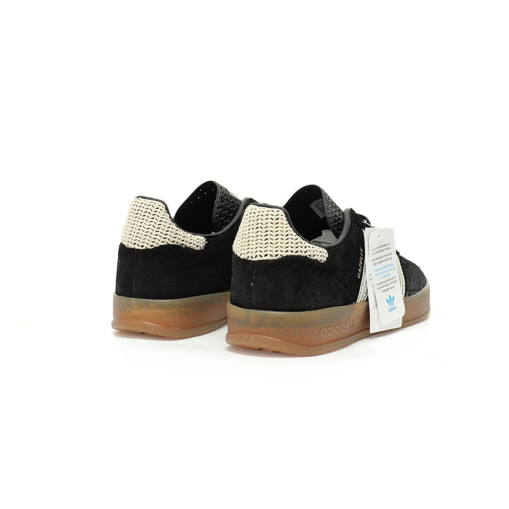 Adidas Originals Gazelle Indoor Black Off-White Gum Suede Sneaker