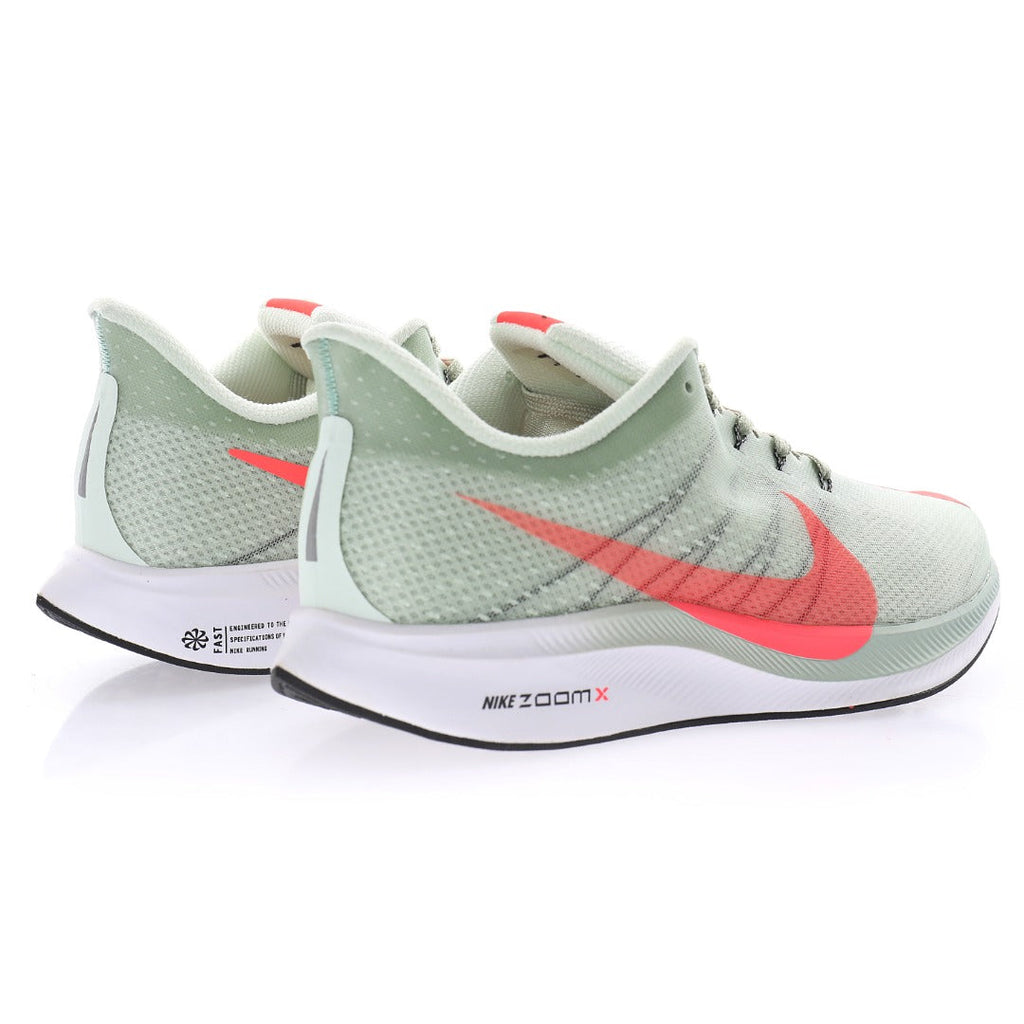 Nike Zoom Pegasus Turbo – Mint Green / Bright Crimson / White Mesh Running Sneakers