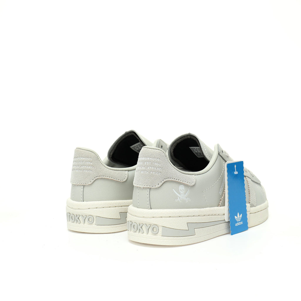Adidas Originals Superstar Neighborhood – Light Grey Leather Low-Top Sneakers
