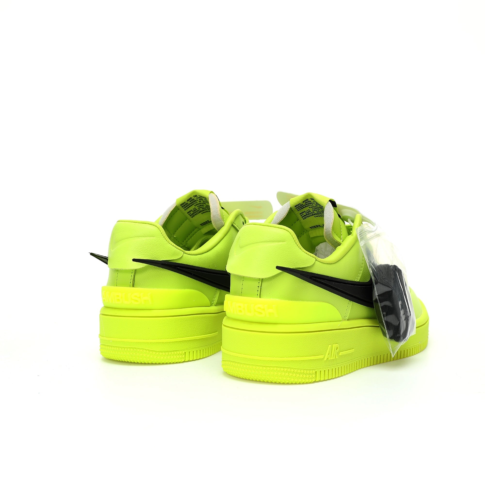 AMBUSH x Nike Air Force 1 Low SP 'Volt / Black' – Men's High-Fashion Collaboration Sneaker