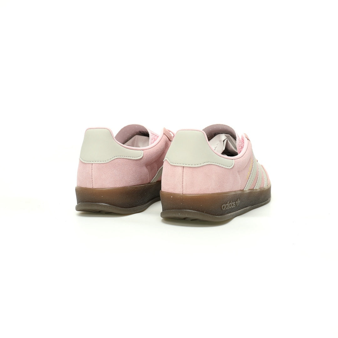 Adidas Originals Gazelle Indoor Pink Off-White Gum Suede Sneaker