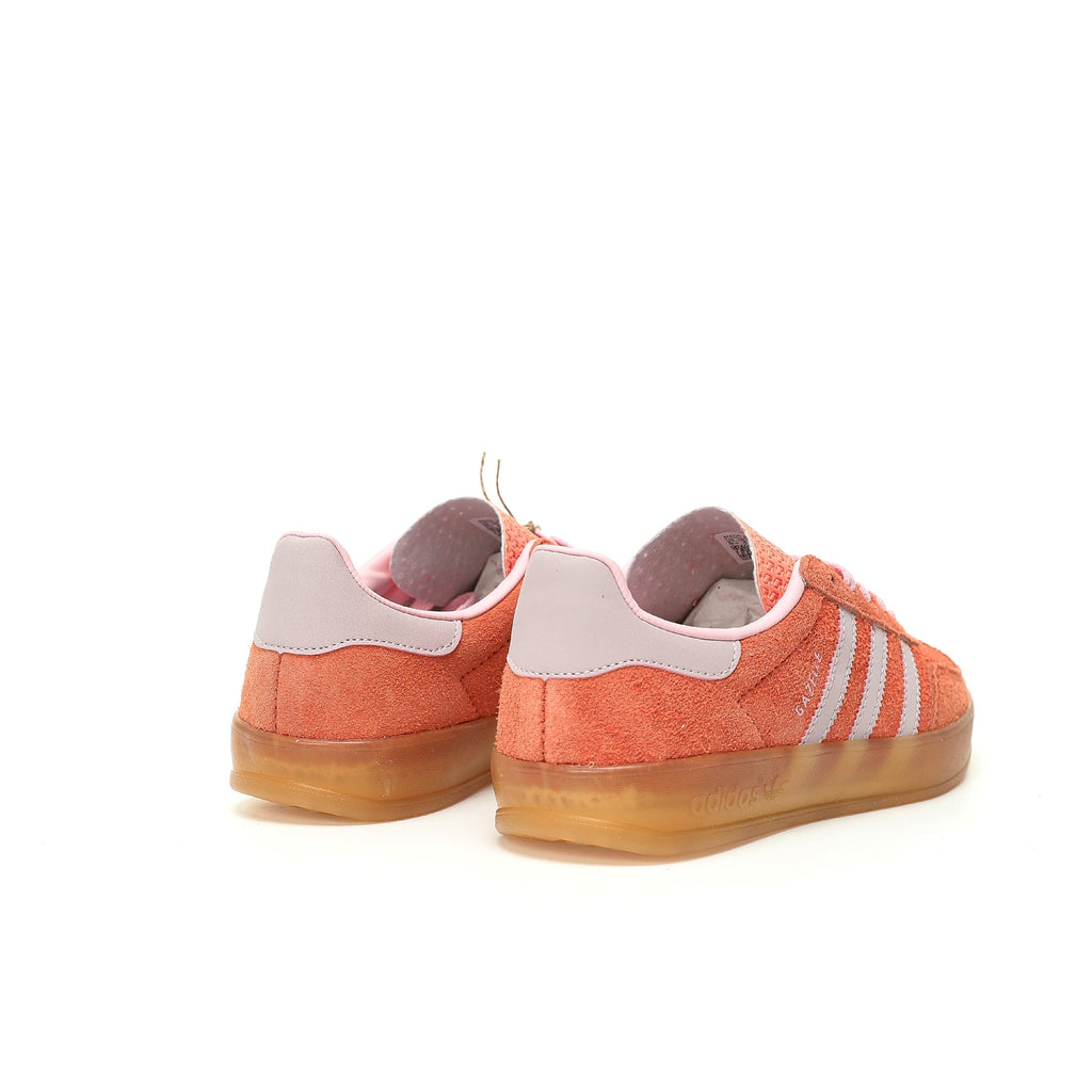 Adidas Originals Gazelle Indoor – Orange / Pink Gum Suede Low-Top Sneakers