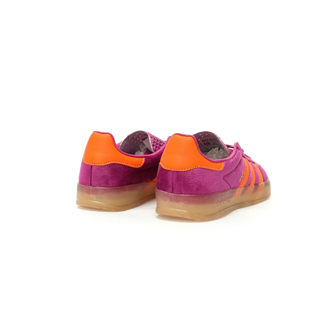 Adidas Originals Gazelle Indoor – Purple / Orange Gum Suede Low-Top Sneakers