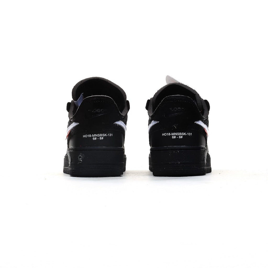 Off-White™ x Nike Air Force 1 Low 'Black / White' – Virgil Abloh Collaboration Sneaker