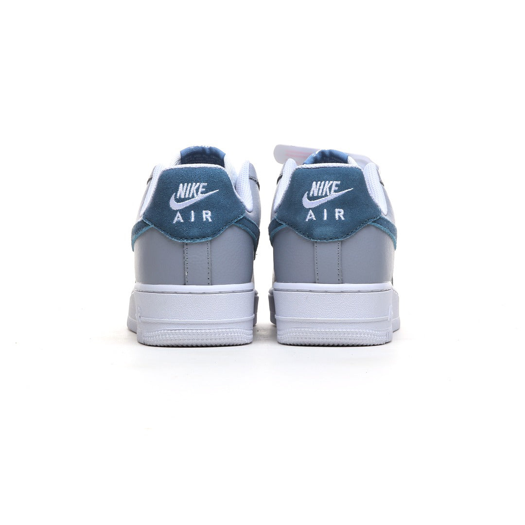 Nike Air Force 1 '07 LV8 Low 'Wolf Grey / Diffused Blue' – Premium Tonal Sneaker