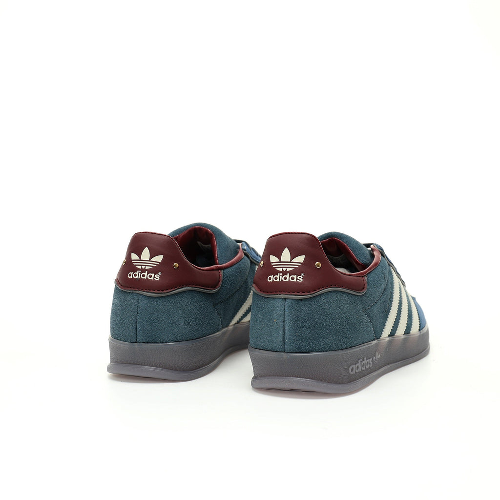 Adidas Originals Gazelle Indoor – Blue / Burgundy / Grey Sole Suede Low-Top Sneakers