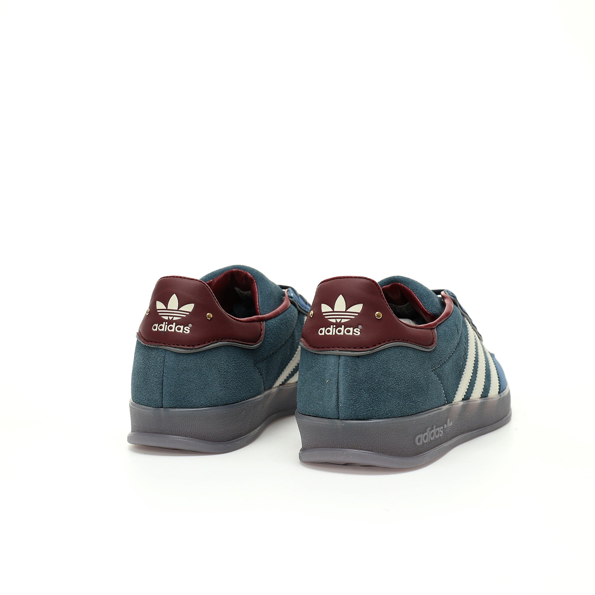 Adidas Originals Gazelle Indoor – Blue / Burgundy / Grey Sole Suede Low-Top Sneakers
