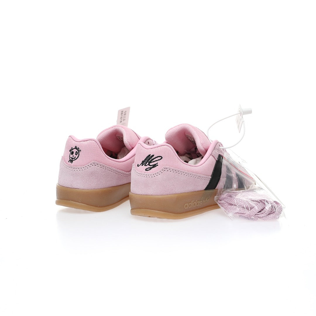 Adidas Originals Gazelle Indoor – Pink / Black Gum Suede Low-Top Sneakers