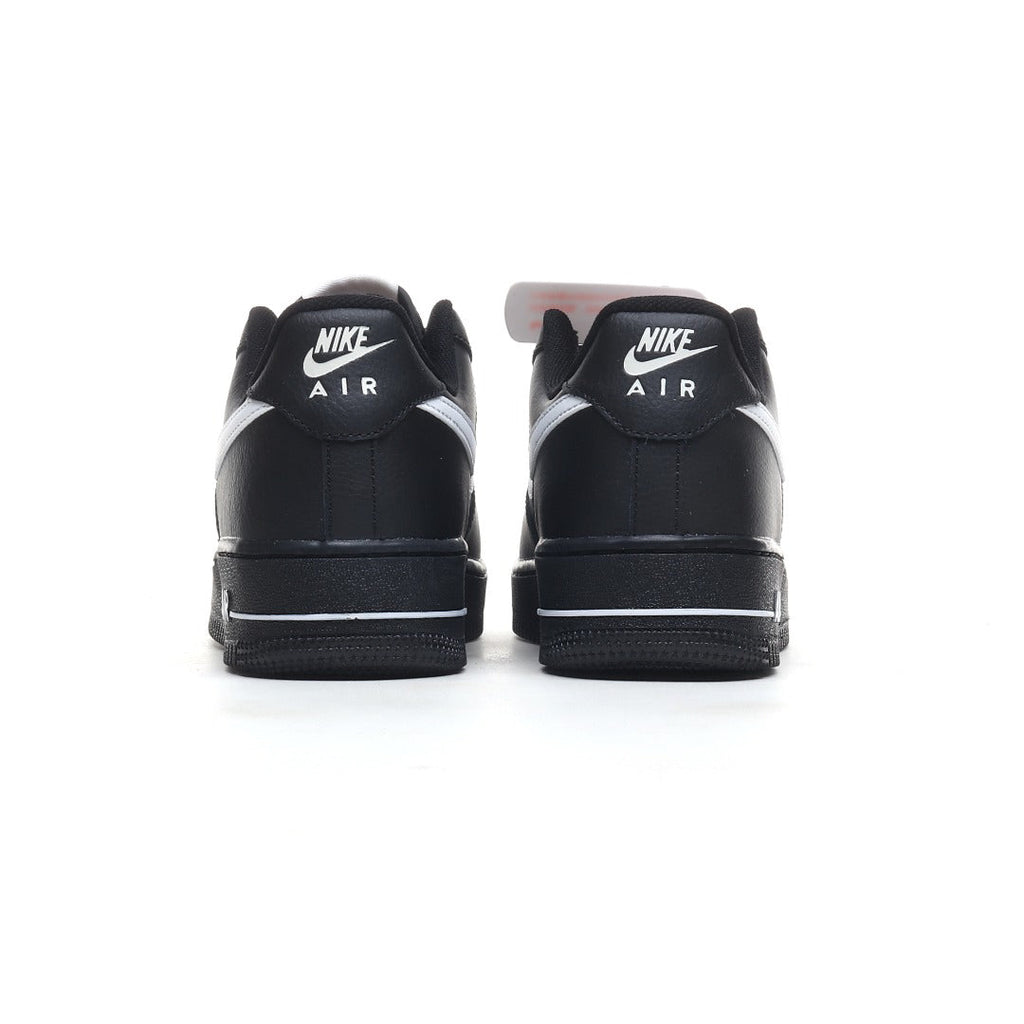 Nike Air Force 1 '07 Low Men's 'Black / White' – Premium Leather Sneaker
