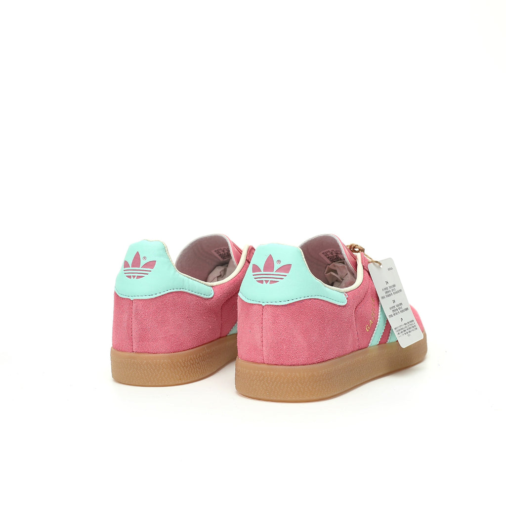 Adidas Originals Gazelle Indoor Pink Mint Gum Suede Sneaker