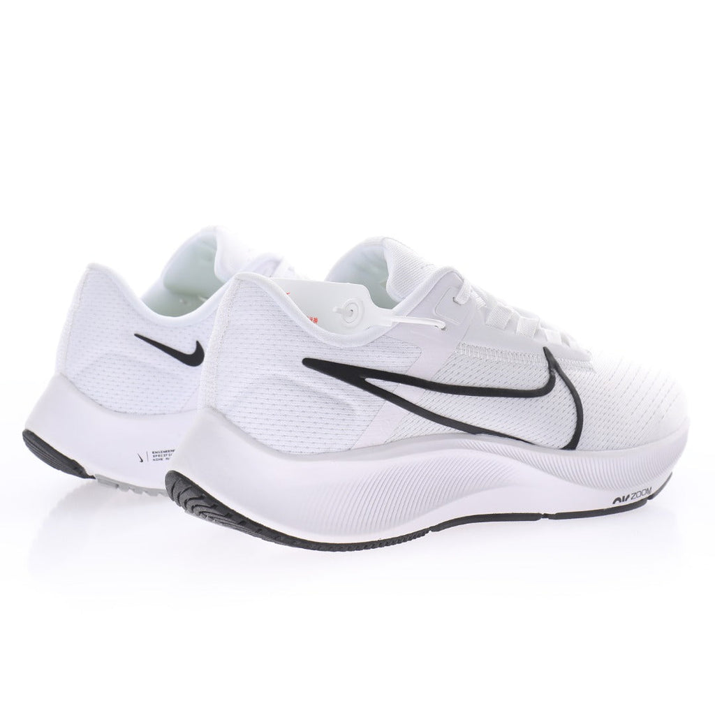Nike Air Zoom Pegasus 38 – White / Black Mesh Running Sneakers
