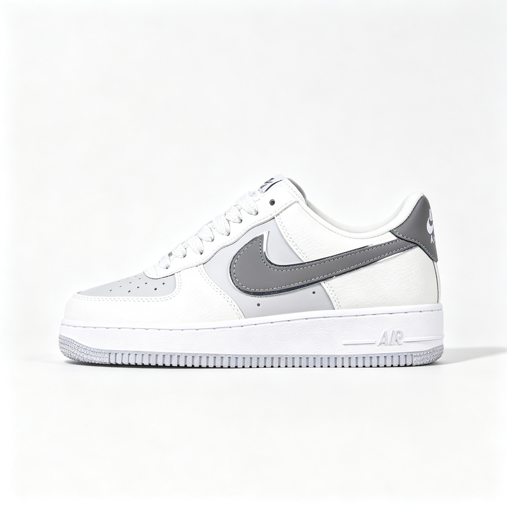 Nike Air Force 1 '07 Low – White & Cool Grey | Classic Unisex Sneakers
