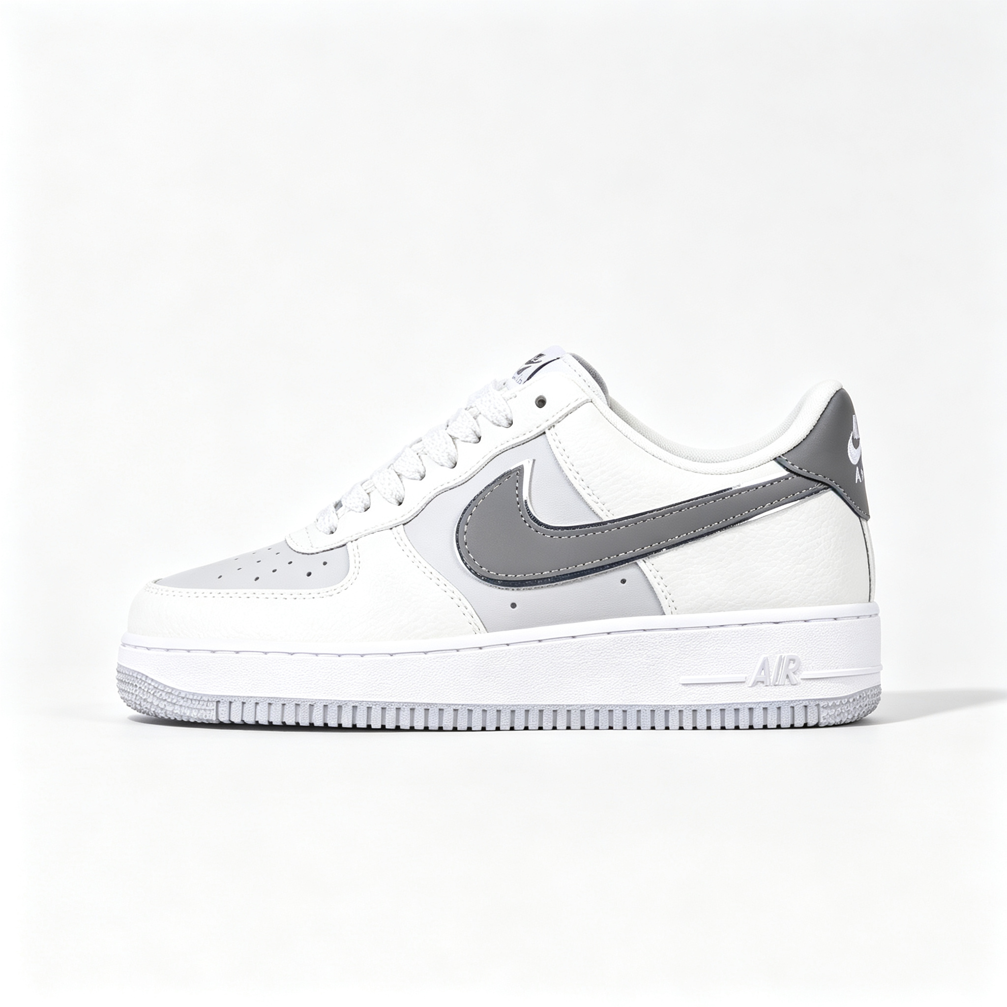 Nike Air Force 1 '07 Low – White & Cool Grey | Classic Unisex Sneakers