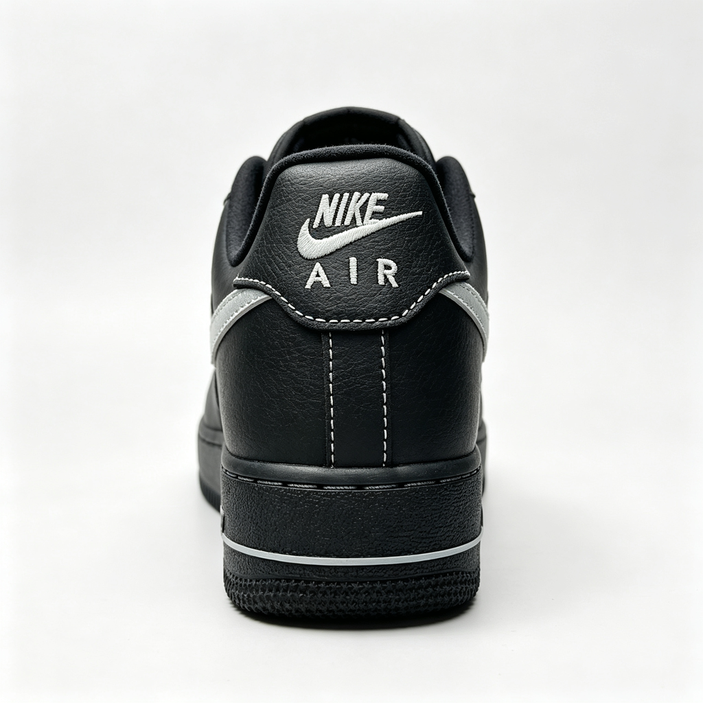 Nike Air Force 1 '07 Low – Contrast Stitch Black / White