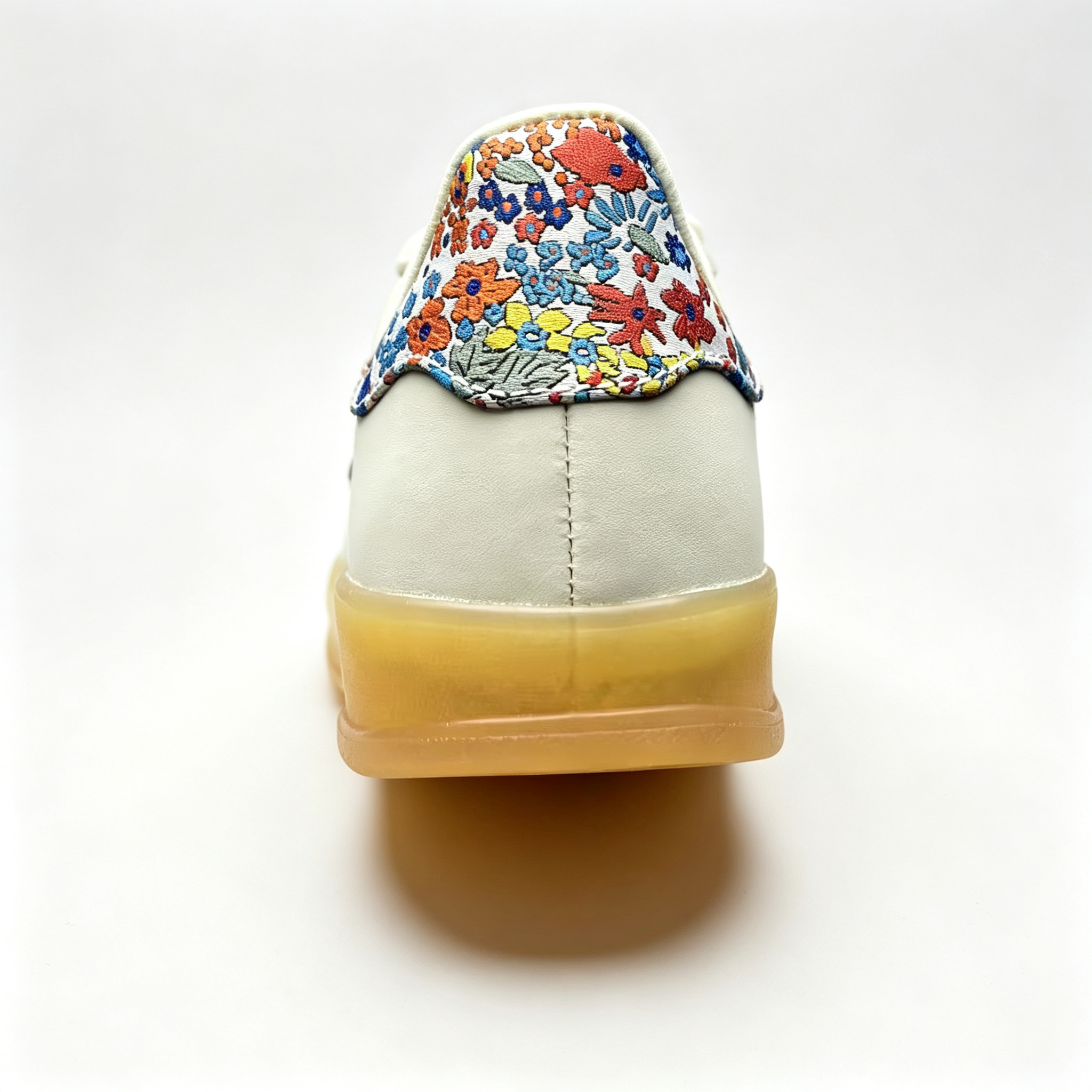 adidas Originals Gazelle Indoor – Women's Off-White Floral Print / Gum