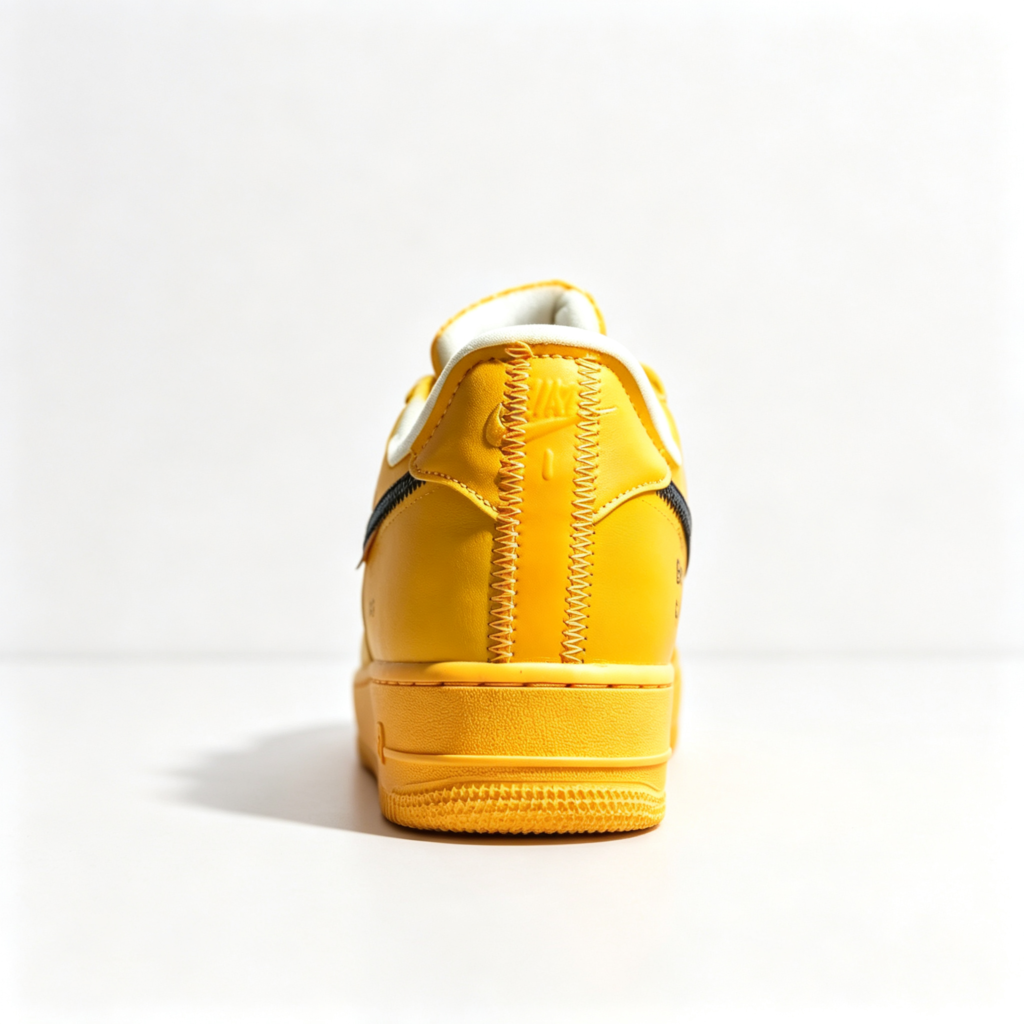 Off-White ✕ Nike Air Force 1 Low – University Gold / Metallic Silver