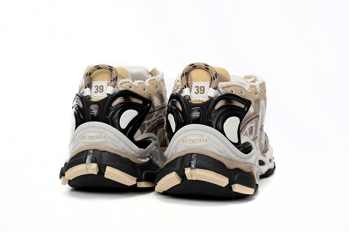 Balenciaga Runner Sneaker – Distressed Low-Top