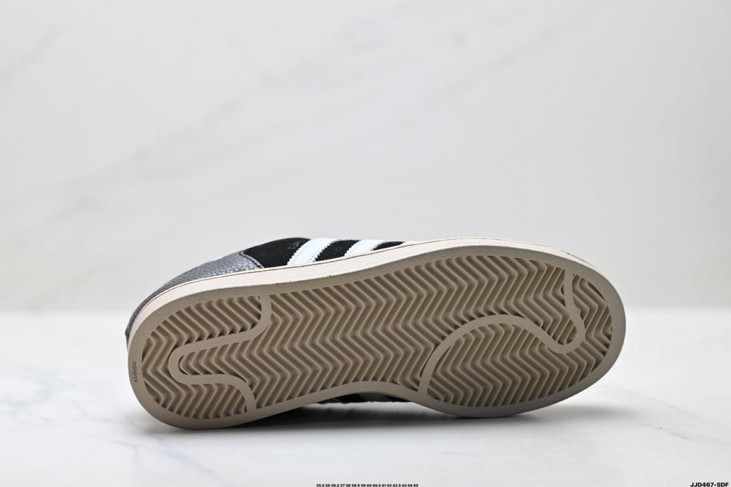 adidas Originals Superstar — Black Mix-Material & Beige | Shell Toe
