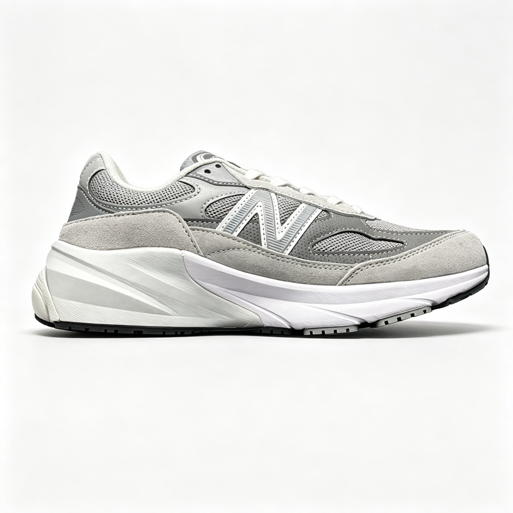 JJJJound x New Balance 990v3 Sneakers — Grey / White