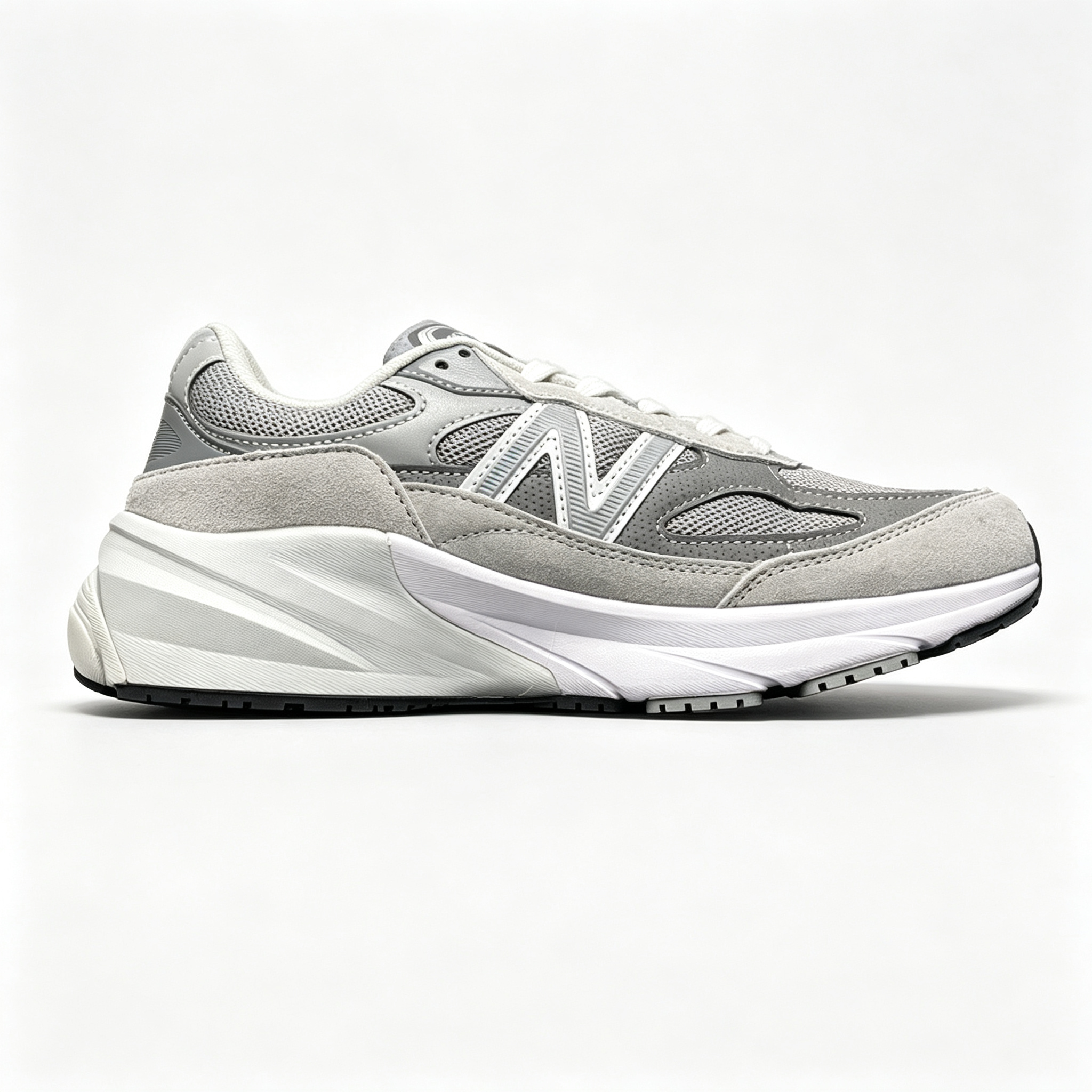 JJJJound x New Balance 990v3 Sneakers — Grey / White