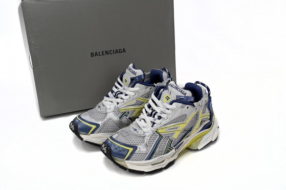 Balenciaga Runner Sneaker – Distressed Low-Top