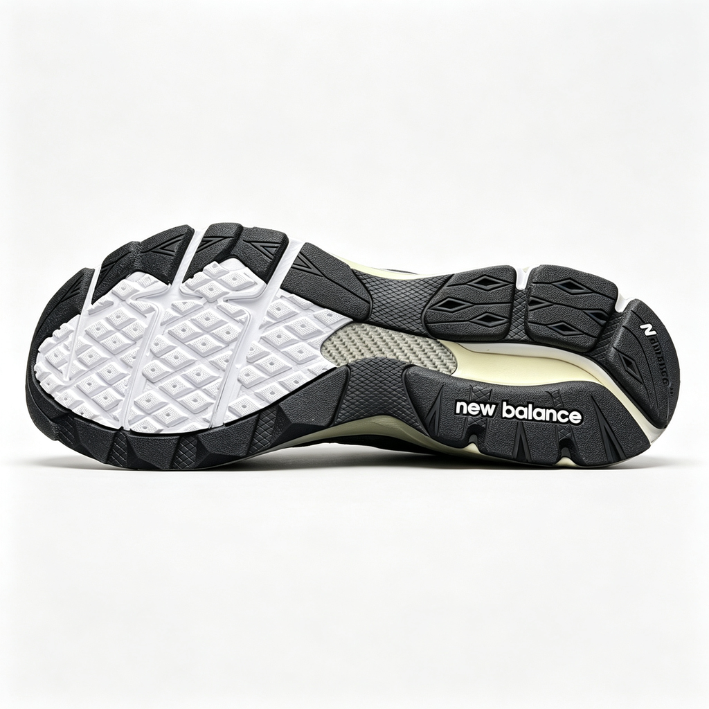 JJJJound x New Balance 990v3 Sneakers — Olive / Black