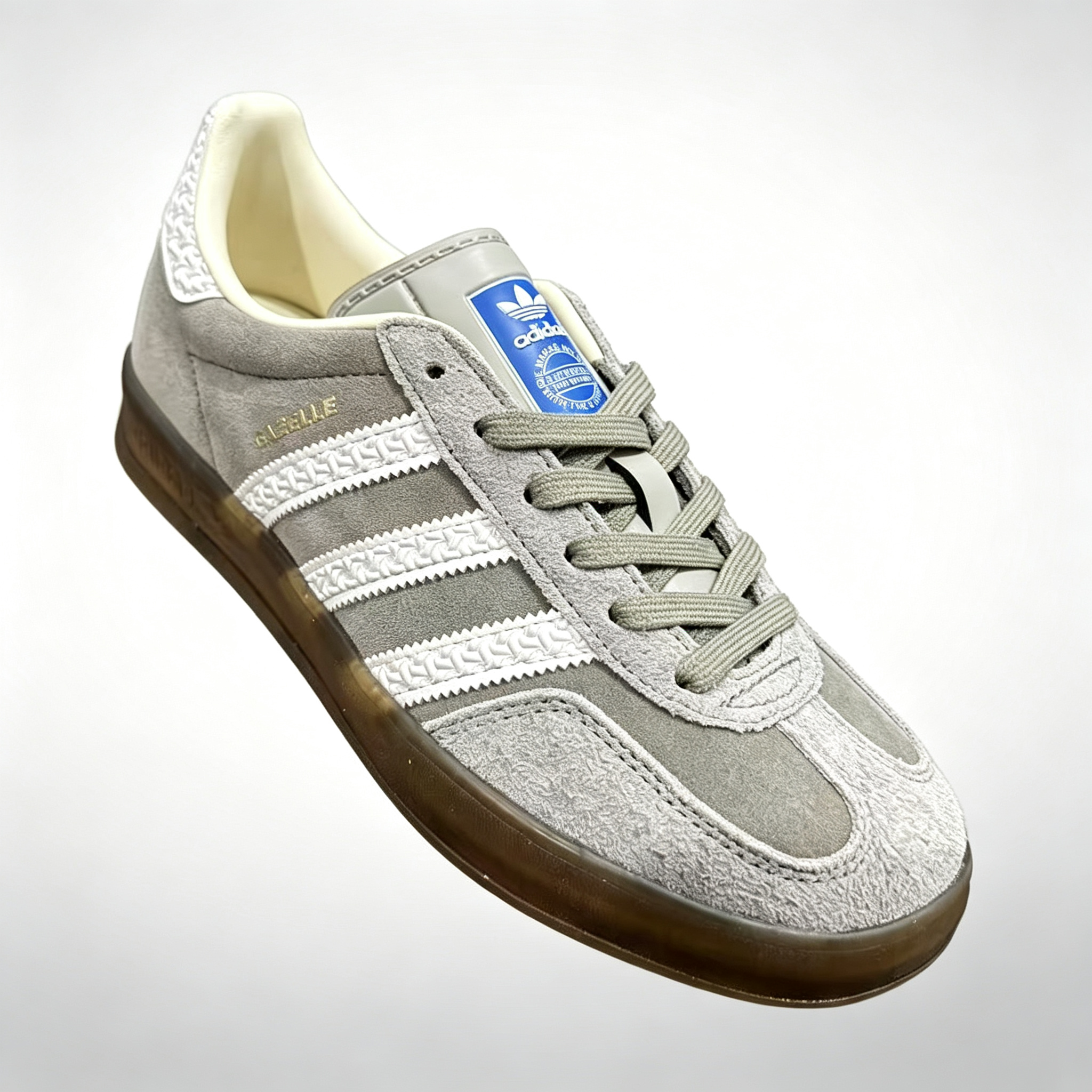 Adidas Originals Gazelle Indoor 'Grey / Off-White'