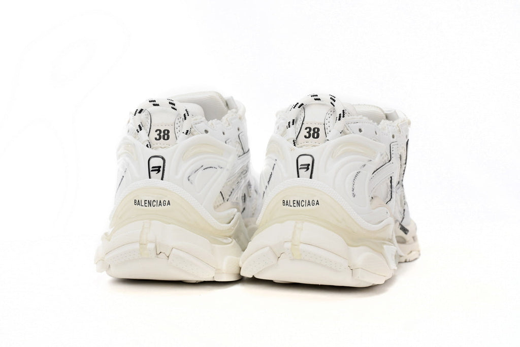 Balenciaga Runner Sneaker – Distressed Low-Top