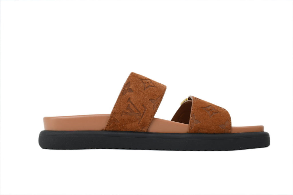 Louis Vuitton Bom Dia Slide Sandals