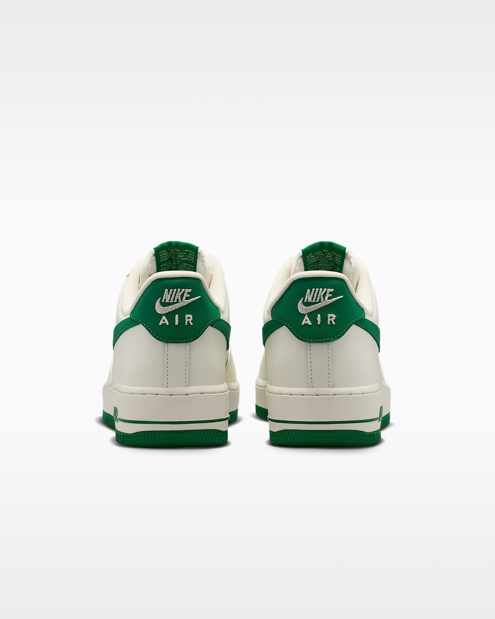 Nike Air Force 1 '07 Sail and Malachite Green Sneakers