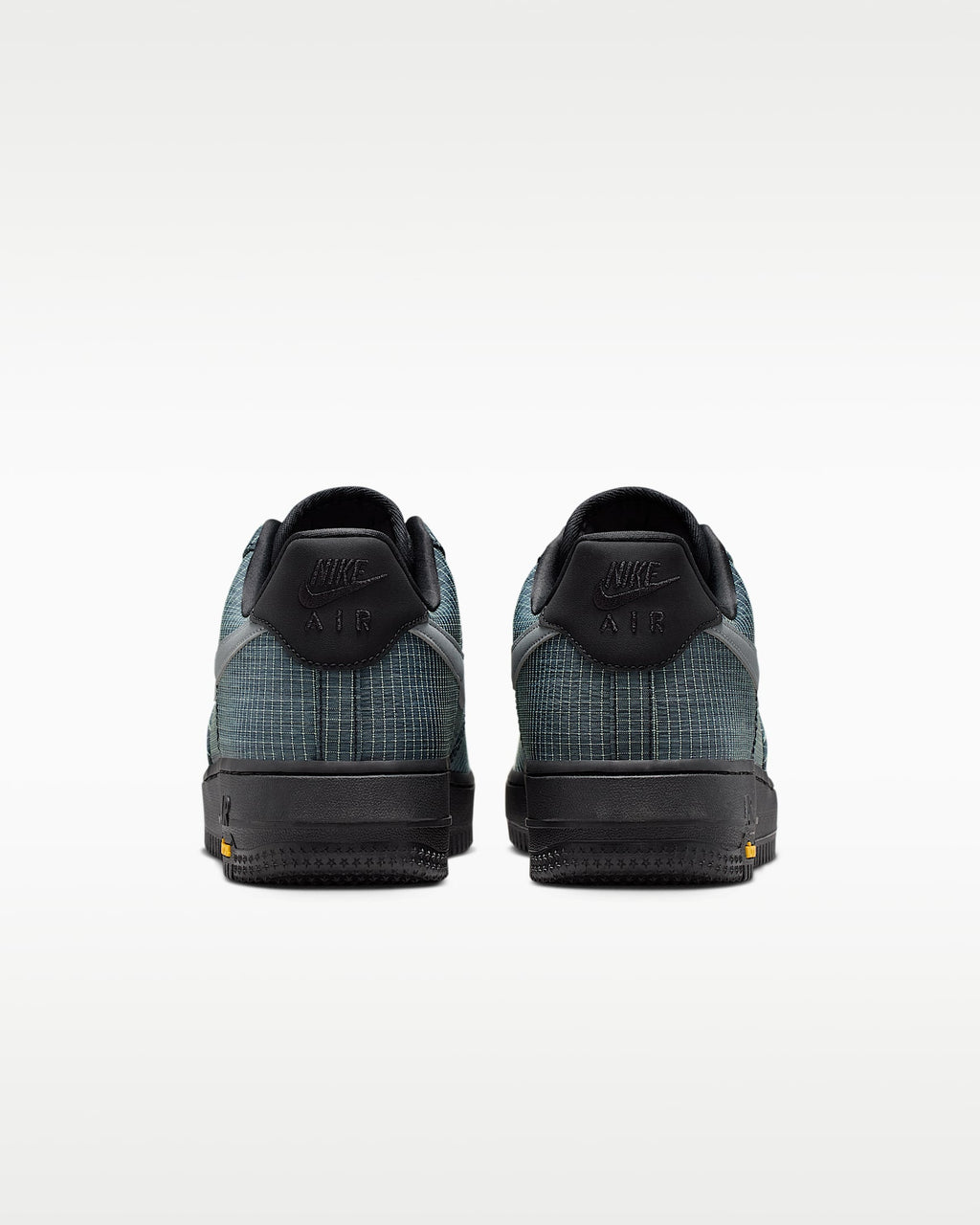 Nike Air Force 1 '07 Teal Grid Fabric Vibram Outsole Sneakers