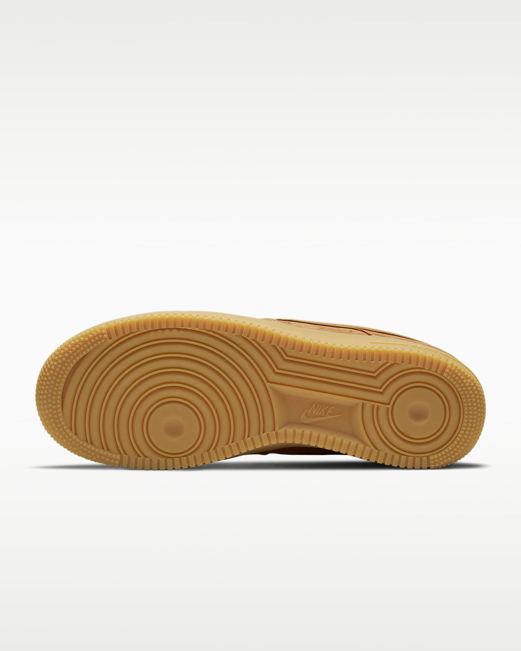 Nike Air Force 1 '07 Wheat Suede Gum Sneakers