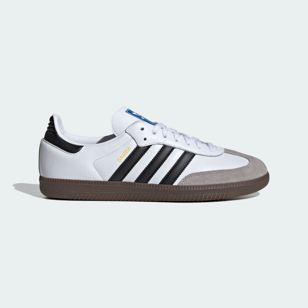 Adidas Originals – White / Black Leather Casual Sneakers