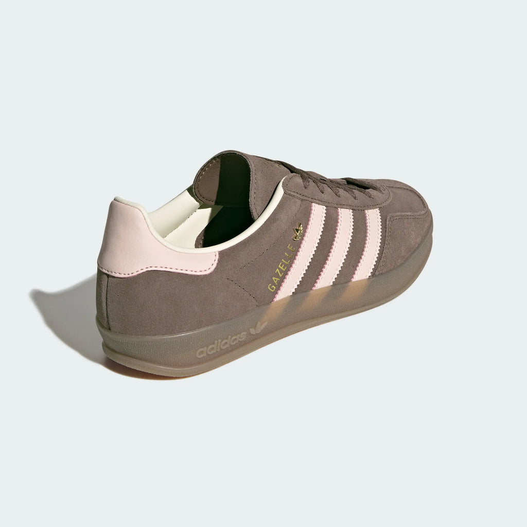 Adidas Originals – Dark Brown / Light Pink Suede Casual Sneakers