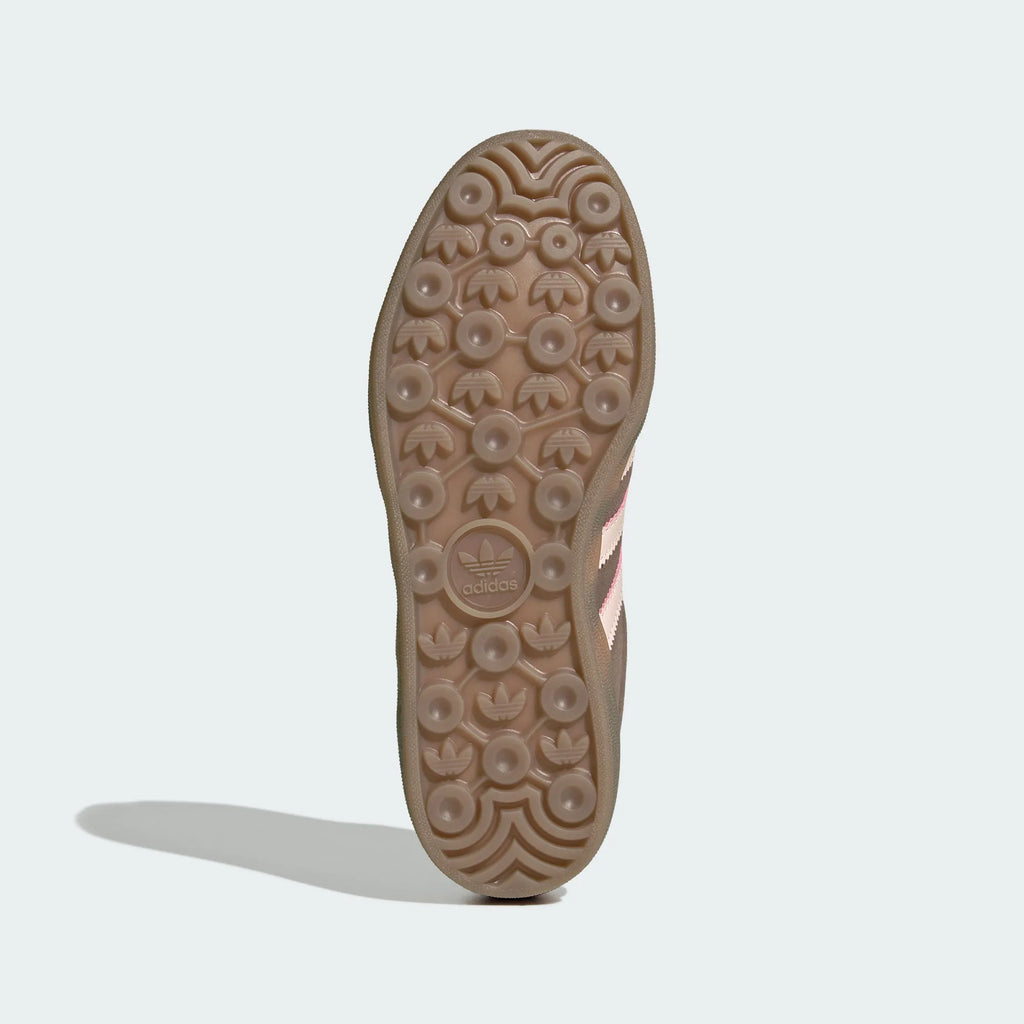 Adidas Originals – Dark Brown / Light Pink Suede Casual Sneakers
