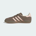 Adidas Originals – Dark Brown / Light Pink Suede Casual Sneakers