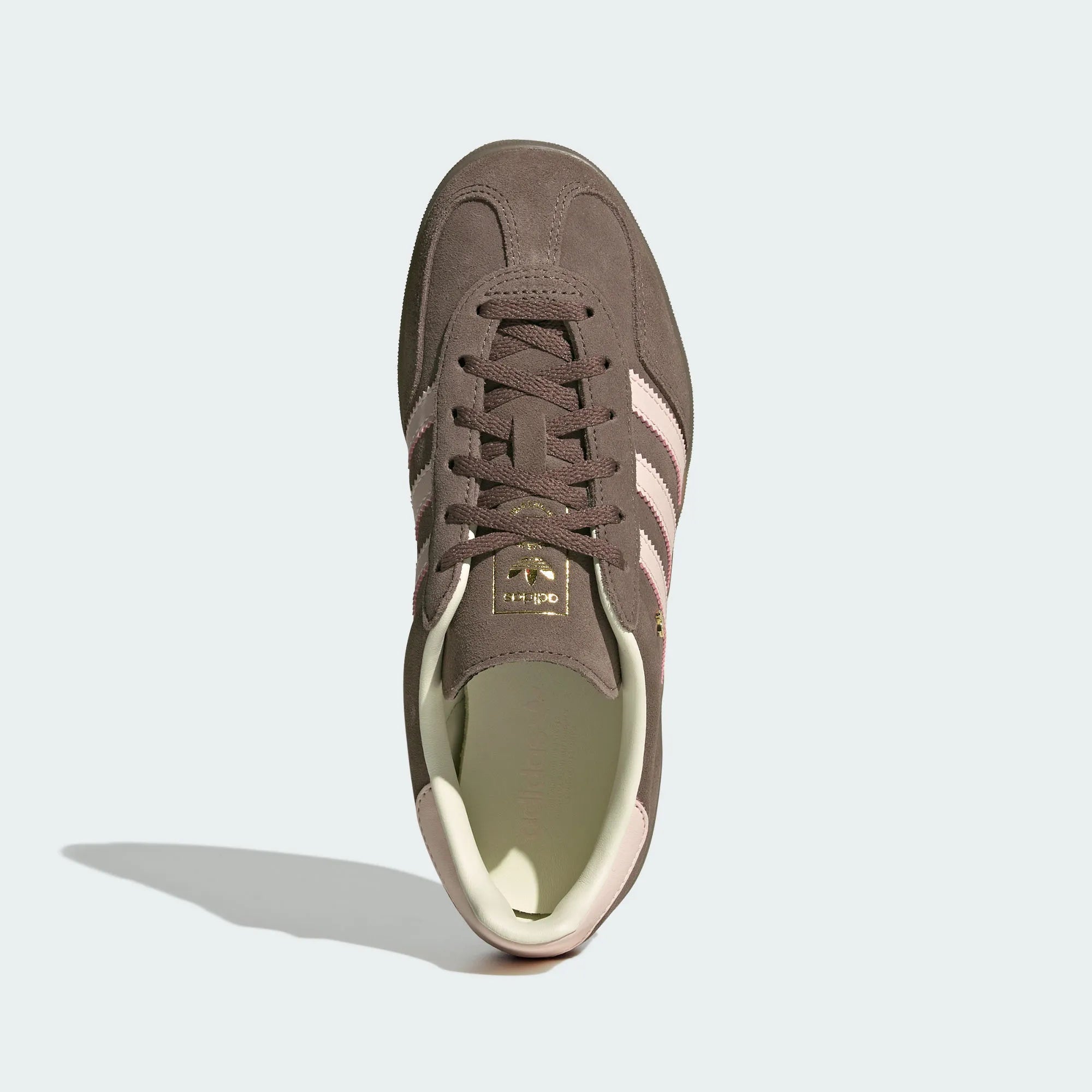 Adidas Originals – Dark Brown / Light Pink Suede Casual Sneakers