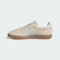 Adidas Originals – Beige / Light Blue Suede Casual Sneakers
