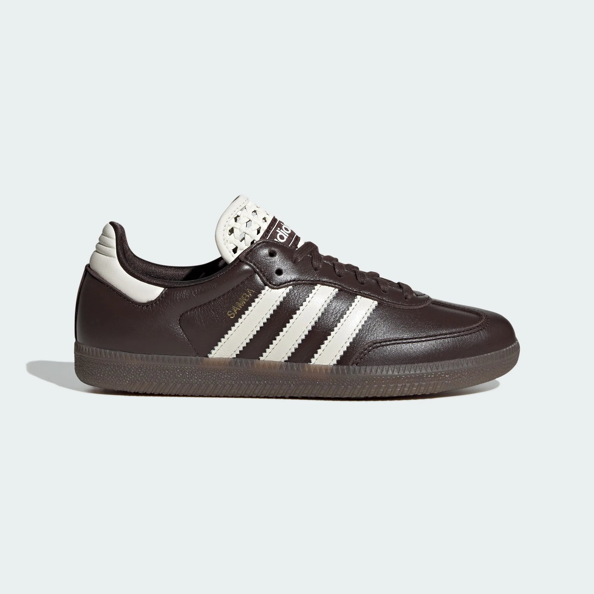 Adidas Originals – Dark Brown / Cream Leather Casual Sneakers